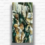 Violin and Palette by Georges Braque Paint by Number – Famous Art, Large Canvas