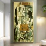 Woman with a Guitar by Georges Braque Paint by Numbers - Large Format