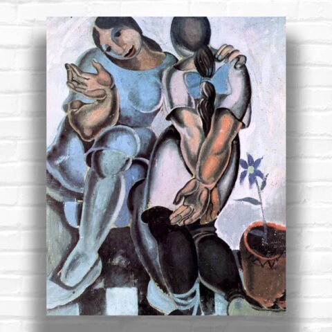Young Women by Salvador Dali Paint by Numbers - Famous Expressionism Art