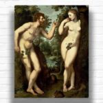 Adam and Eve by Peter Paul Rubens Paint by Numbers – Famous Biblical Art