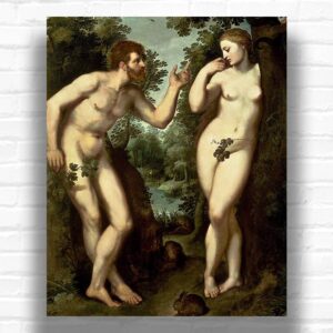 Adam and Eve by Peter Paul Rubens Paint by Numbers – Famous Biblical Art