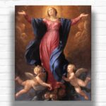 Assumption of the Virgin by Guido Reni Paint by Numbers - Famous Baroque Artwork