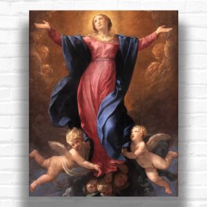 Assumption of the Virgin by Guido Reni Paint by Numbers - Famous Baroque Artwork