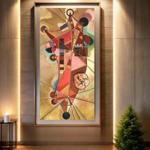 Fixed Points by Wassily Kandinsky Paint by Numbers - Extra Large Abstract Art