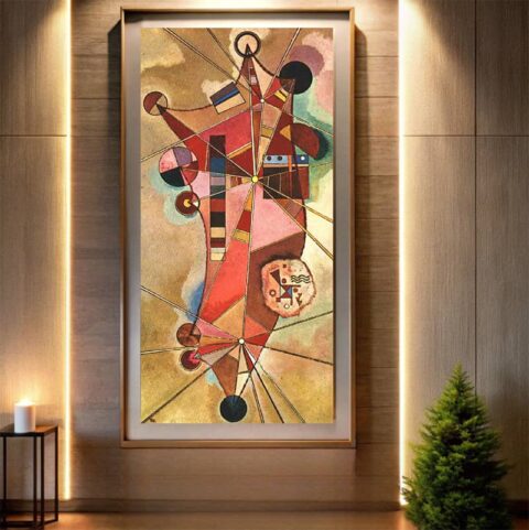 Fixed Points by Wassily Kandinsky Paint by Numbers - Extra Large Abstract Art