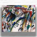Improvisation 28 by Wassily Kandinsky Paint by Numbers - Famous Abstract Artwork