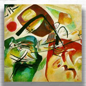 Picture with a Black Arch by Wassily Kandinsky Paint by Numbers – Abstract Art