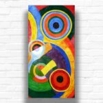 Rhythm (Right Panel) by Robert Delaunay Paint by Numbers – Large Abstract Artwork