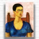 Self Portrait by Frida Kahlo Paint by Numbers - Famous Mexican Artist