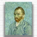 Self-Portrait by Vincent van Gogh Paint by Numbers - Most Famous Dutch Artist