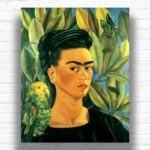 Self-Portrait with Bonito (1941) - Frida Kahlo Paint by Numbers Kit