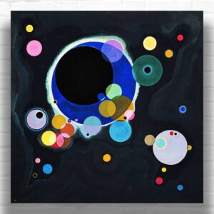 Several Circles by Wassily Kandinsky – Paint by Numbers Kit
