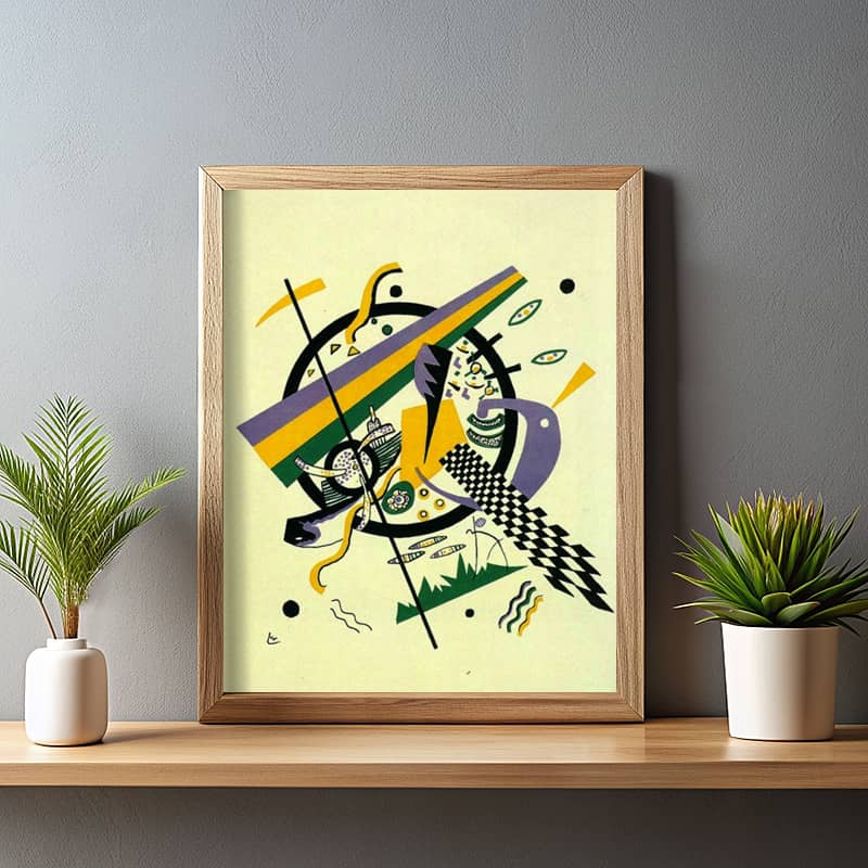 Small Worlds IV by Wassily Kandinsky Paint by Number - Geometric Abstract Art