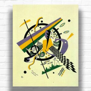 Small Worlds IV by Wassily Kandinsky Paint by Numbers - Geometric Abstract Art