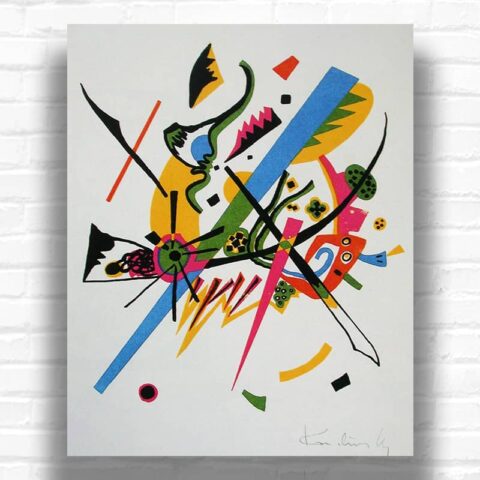 Small Worlds by Wassily Kandinsky Paint by Numbers - Abstract Geometric Art