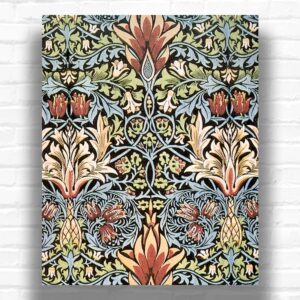 Snakeshead by William Morris Paint by Numbers – Floral Art Pattern