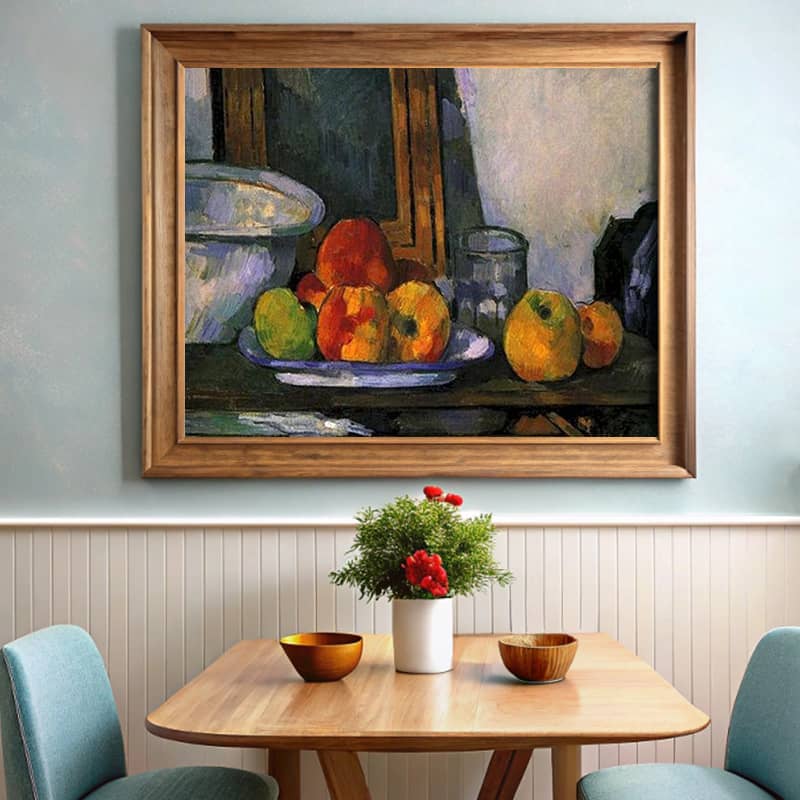 Still Life with Open Drawer by Paul Cezanne Paint by Number - Famous Fruit Art