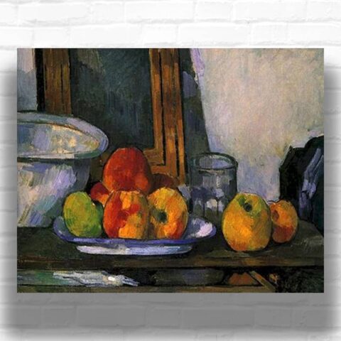 Still Life with Open Drawer by Paul Cezanne Paint by Numbers - Famous Fruit Art