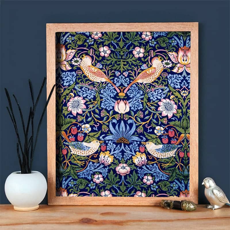 Strawberry Thief by William Morris Paint by Number - Floral Pattern Wall Art