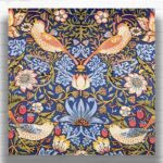 Strawberry by William Morris Paint by Numbers - Victorian Floral Pattern
