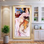 Summer by Alphonse Mucha 1897 Paint by Numbers - Famous Large Canvas