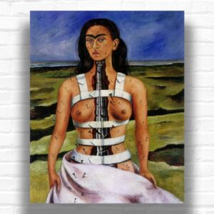 The Broken Column by Frida Kahlo Paint by Numbers - Surrealism Art Self Portrait