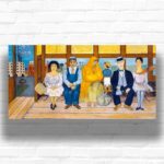 The Bus by Frida Kahlo Paint by Number - Famous Mexican Art Extra Large Canvas