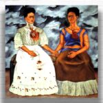 The Two Fridas by Frida Kahlo Paint by Numbers - Famous Surreal Self Portrait