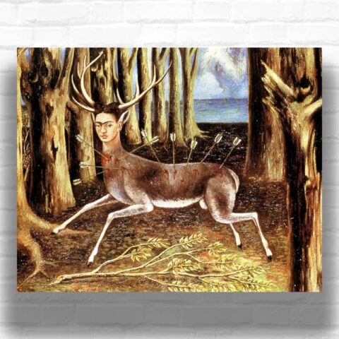 The Wounded Deer by Frida Kahlo Paint by Numbers - Famous Mexican Surrealist Art