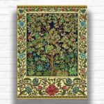 Tree of Life Painting by William Morris Paint by Numbers - Famous Tapestry Art