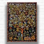 Tree of Life Wall Art by William Morris Paint by Numbers - Famous Art Tapestry