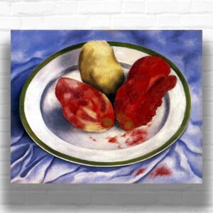 Tunas (Still Life with Prickly Pear Fruit), 1938 Frida Kahlo Paint by Numbers