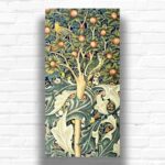 Woodpecker by William Morris Paint by Number - Large Vintage Botanical Art