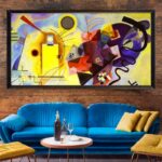 Yellow-Red-Blue by Wassily Kandinsky Paint by Numbers - Oversized Canvas