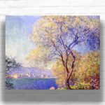 Antibes Seen from the Salis Gardens by Claude Monet - Paint by Numbers