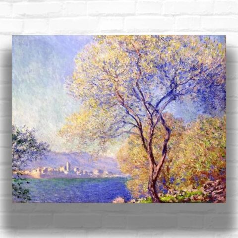 Antibes Seen from the Salis Gardens by Claude Monet - Paint by Numbers