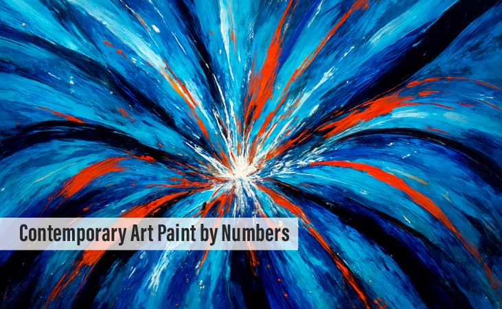 Contemporary Art Paint by Numbers