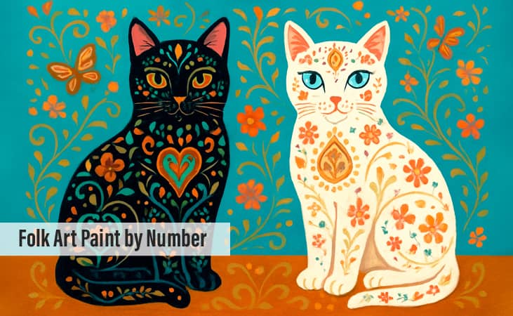 Folk Art Paint by Number
