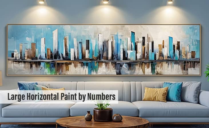 Large Horizontal Paint by Numbers