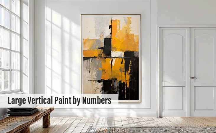 Large Vertical Paint by Numbers