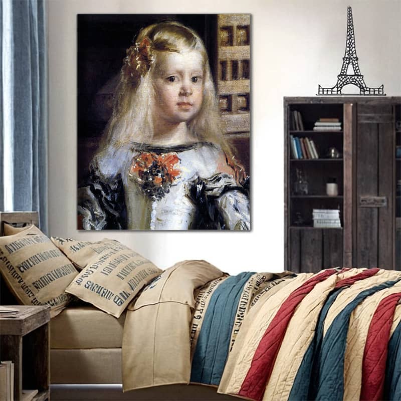 Las Meninas by Diego Velazquez Paint by Number – Famous Artwork Fragment