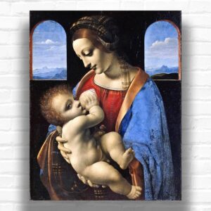 Madonna and the Child by da Vinci Paint by Numbers - Famous Religion Art