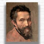 Michelangelo Portrait by Daniele da Volterra Paint by Numbers - Famous Artist