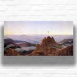 Morning in the Riesengebirge by Caspar David Friedrich - Paint by Numbers Kit