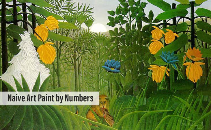 Naive Art Paint by Numbers