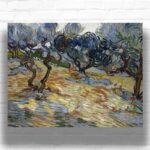 Olive Trees by Vincent van Gogh Paint by Numbers - Famous Post Impressionism Art