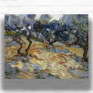 Olive Trees by Vincent van Gogh Paint by Numbers - Famous Post Impressionism Art
