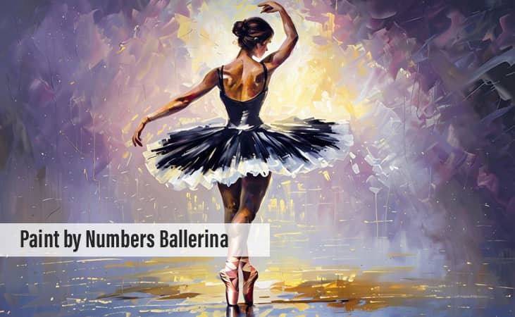 Paint by Numbers Ballerina
