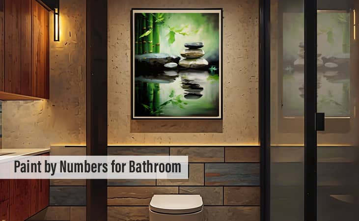 Paint by Numbers for Bathroom