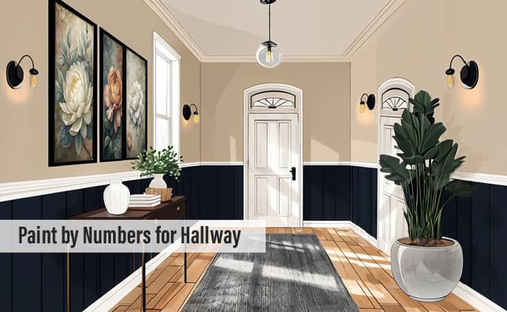Paint by Numbers for Hallway